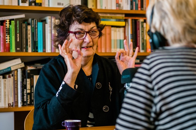 Margot Scherl, Mit-Gründerin Frauenberatung