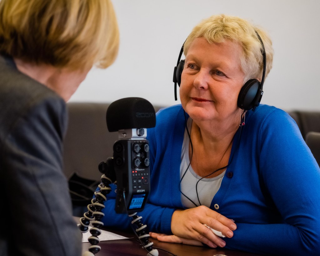 Brigitte Handlos, Moderatorin auf FrauenFunk und Mitbegründerin des Frauennetzwerk Medien
